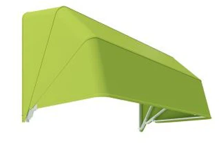 Meia toldo de janela redonda