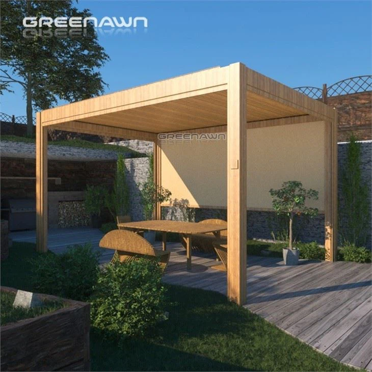 Customized Color Aluminium Bioclimatique Pergola