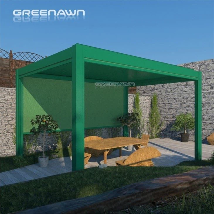 Customized Color Aluminium Bioclimatique Pergola