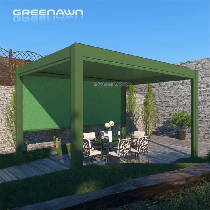 Customized Color Aluminium Bioclimatique Pergola