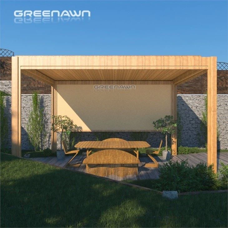 Customized Color Aluminium Bioclimatique Pergola